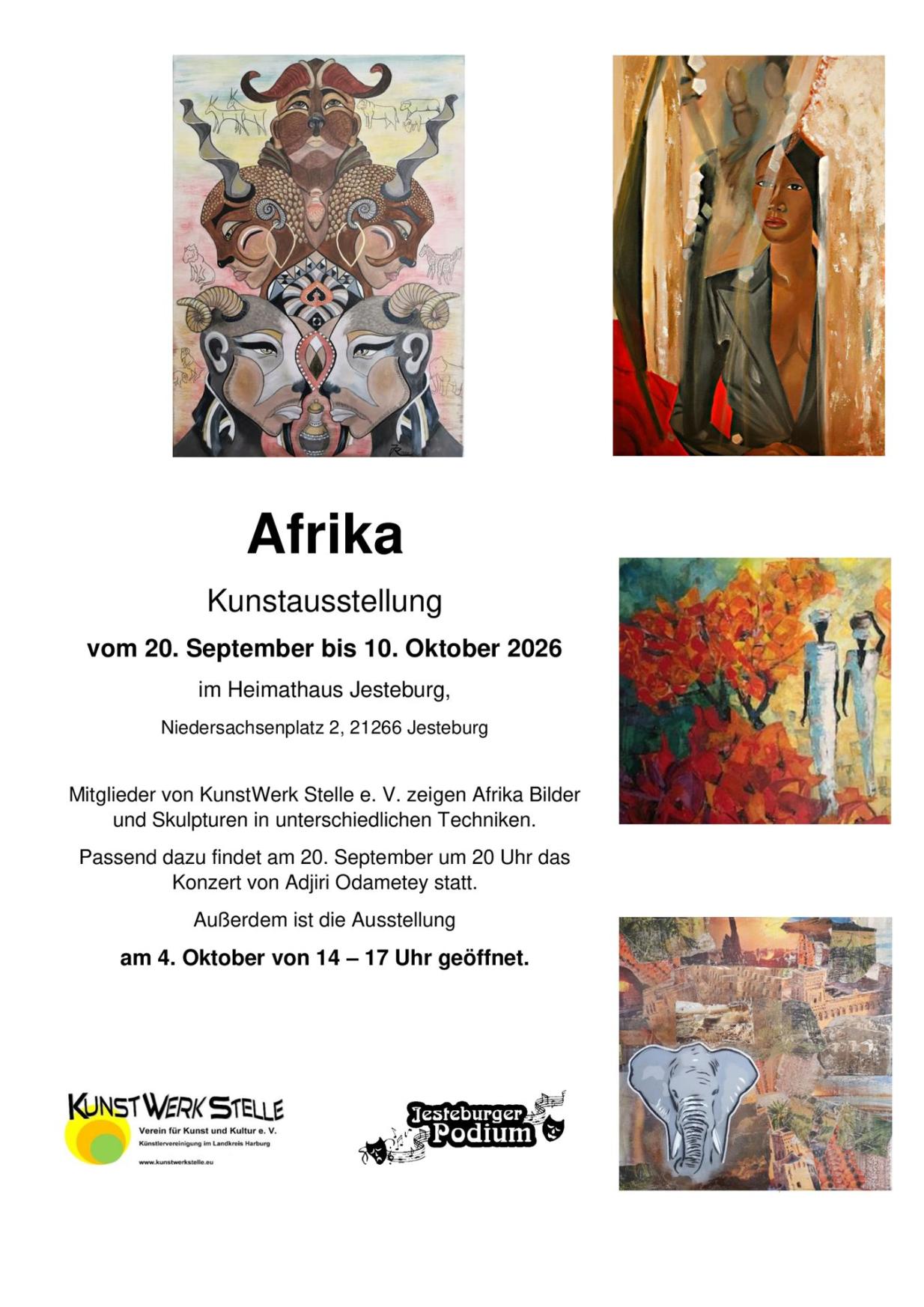 Kunstwerk Stelle & Jesteburger Podium